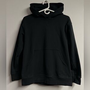 Lululemon “All Yours” Terrycloth Black Pullover Hoodie